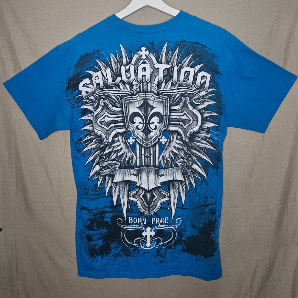Y2k Salvation Grunge Graphic T-Shirt - Picture 2 of 7